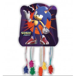 Piaata sonic prime 33x33 cm para cumpleaaos