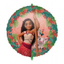 Globo Vaiana II Moana 46 cm con cinta y peso