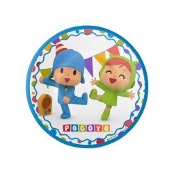 Platos Pocoyo 8 uds 18 cm cumpleaÃ±os