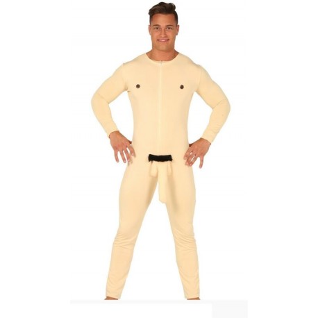 Disfraz hombre desnudo con pene talla M 48 50