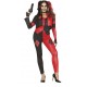 Disfraz Arlequinn rojo y negro mujer tallas