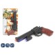 REVoLVER POLICiA 32 CM CON LUZ