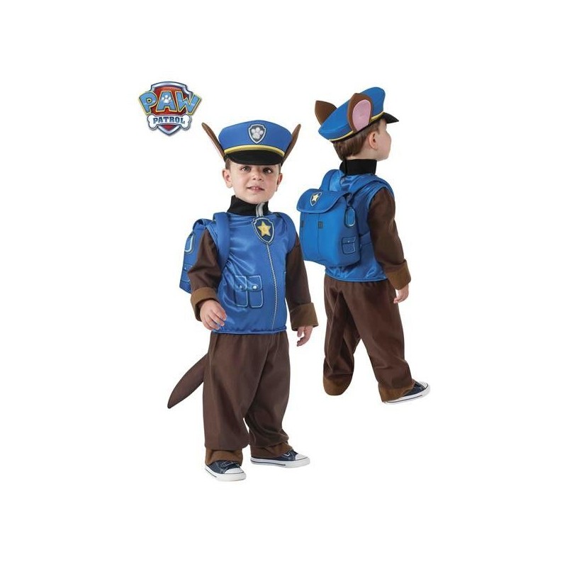 Disfraz de la patrulla canina para niños y niñas, traje de Chase