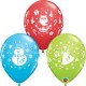 Globos Feliz Navidad 6 uds