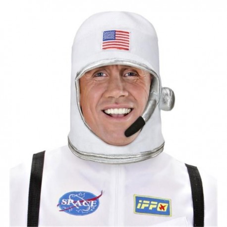 Casco Astronauta Plastico Duro Cotillon Disfraz