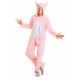 Disfraz cerdito rosa para hombre talla L