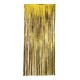 Cortina metalizada oro 100x240 cm